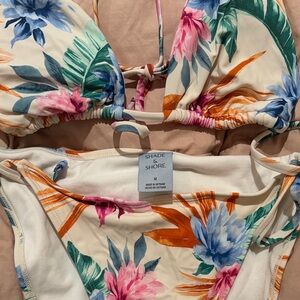 Shade & Shore Tropical Floral Bikini